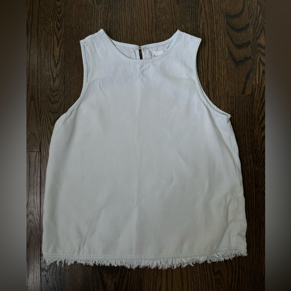 Altar’d State - Loose and Light Denim Tank - Light Blue - XS